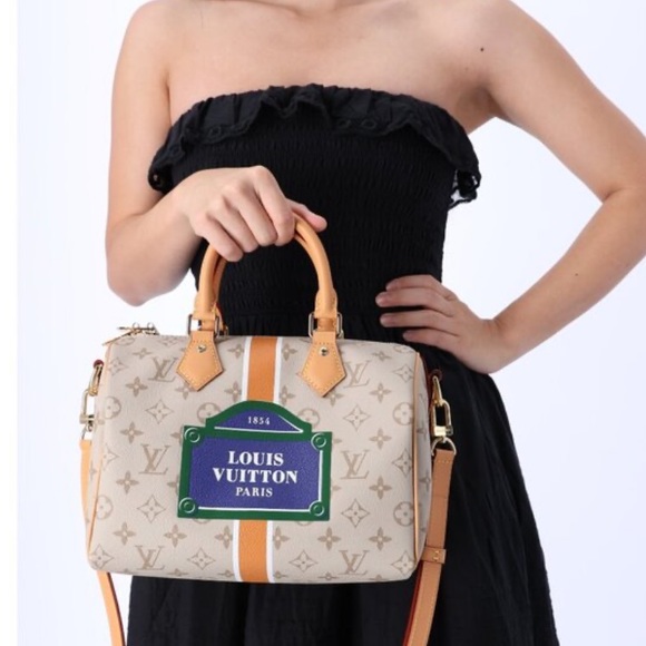 ❌Reserved❌Louis Vuitton Monopaname Speedy Bandouliere 25 Beige Ocher - Picture 2 of 13